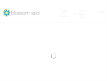 Tablet Screenshot of blossom-spa.com